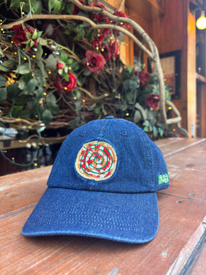 Denim Tie Dye Hat